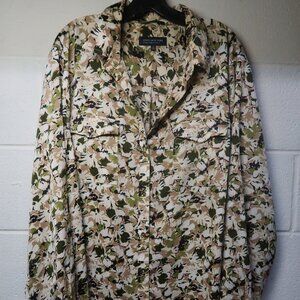Jones of New York Signature Women's Floral Print Blouse Size 3X